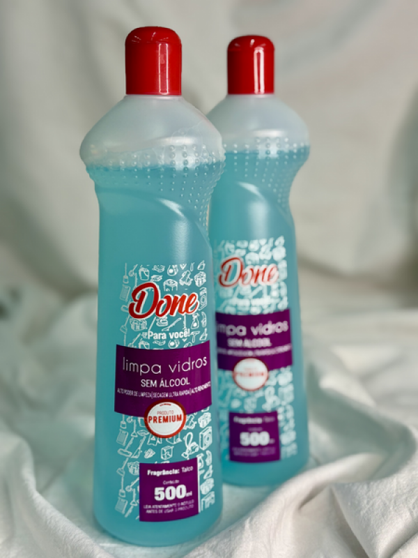 LIMPA VIDROS DONE 500ML SQUEEZE .