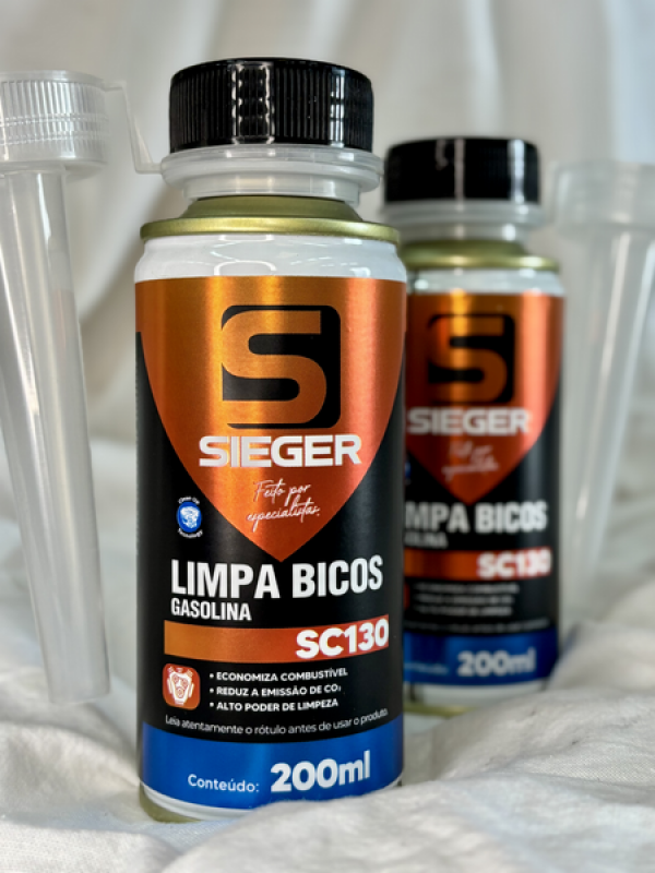 LIMPA BICOS GASOLINA SC130 200ML - SIEGER       .