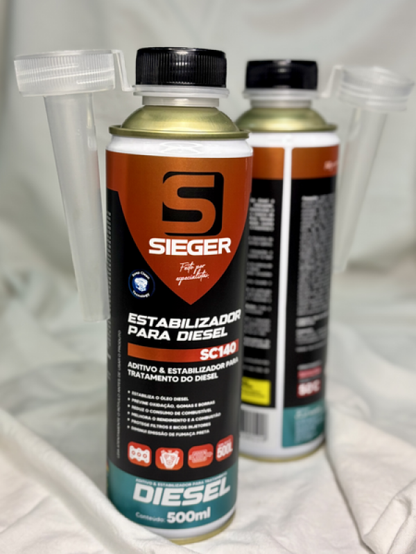 ESTABILIZADOR P/ DIESEL SC140 SIEGER 12X500ML - SC140