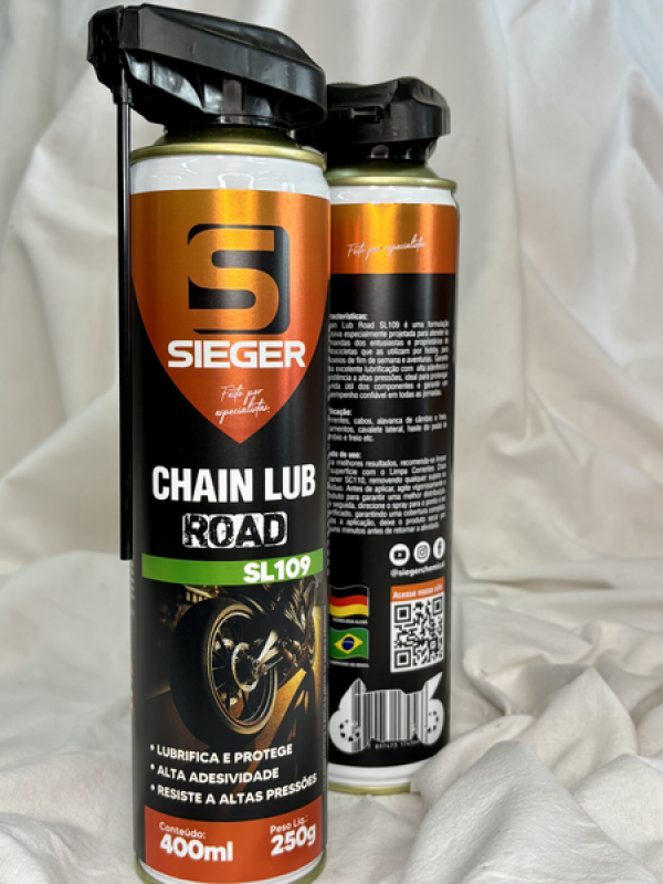 CHAIN LUB ROAD SL109 SIEGER 400ML/250G         .