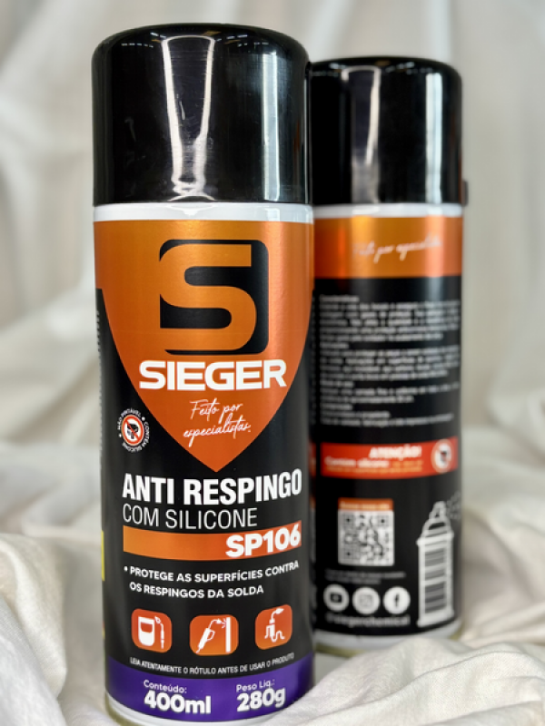 ANTIRESPINGO C/ SILIC. SP106 12X400ML/280G SIEGER - SP106