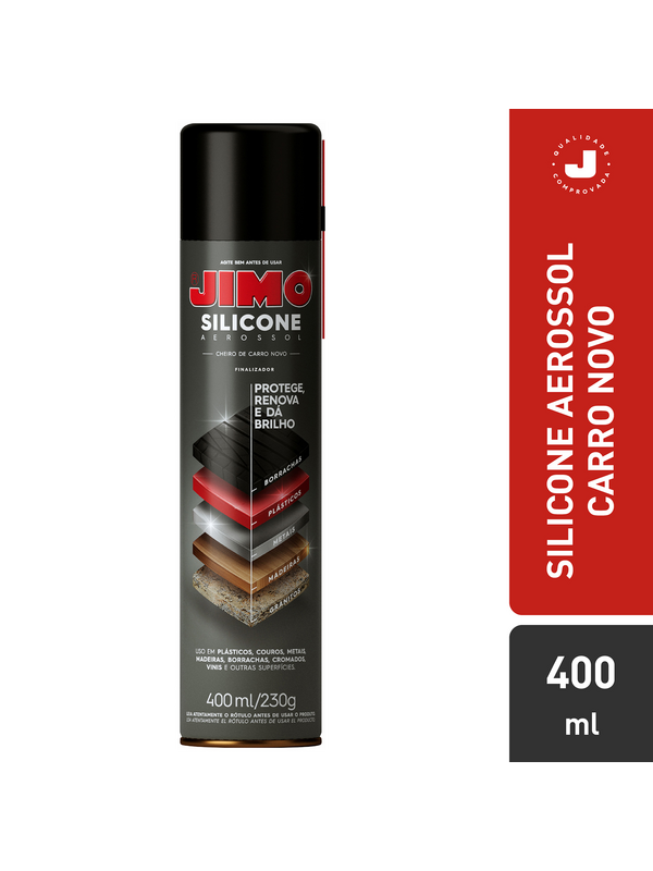 JIMO SILICONE AERO C. NOVO 400ML * CX.12 - Lote: 101816