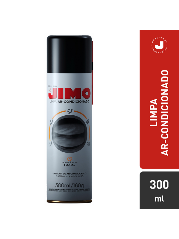 JIMO LIMPA AR-COND AERO 300 ML * CX.06 - Lote: 101762