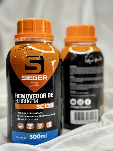 REMOVEDOR DE FERRUGEM SC138 500ML SIEGER .