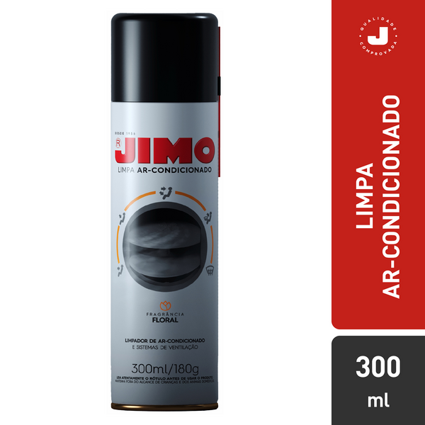JIMO LIMPA AR-COND AERO 300 ML * CX.06 - Lote: 101762